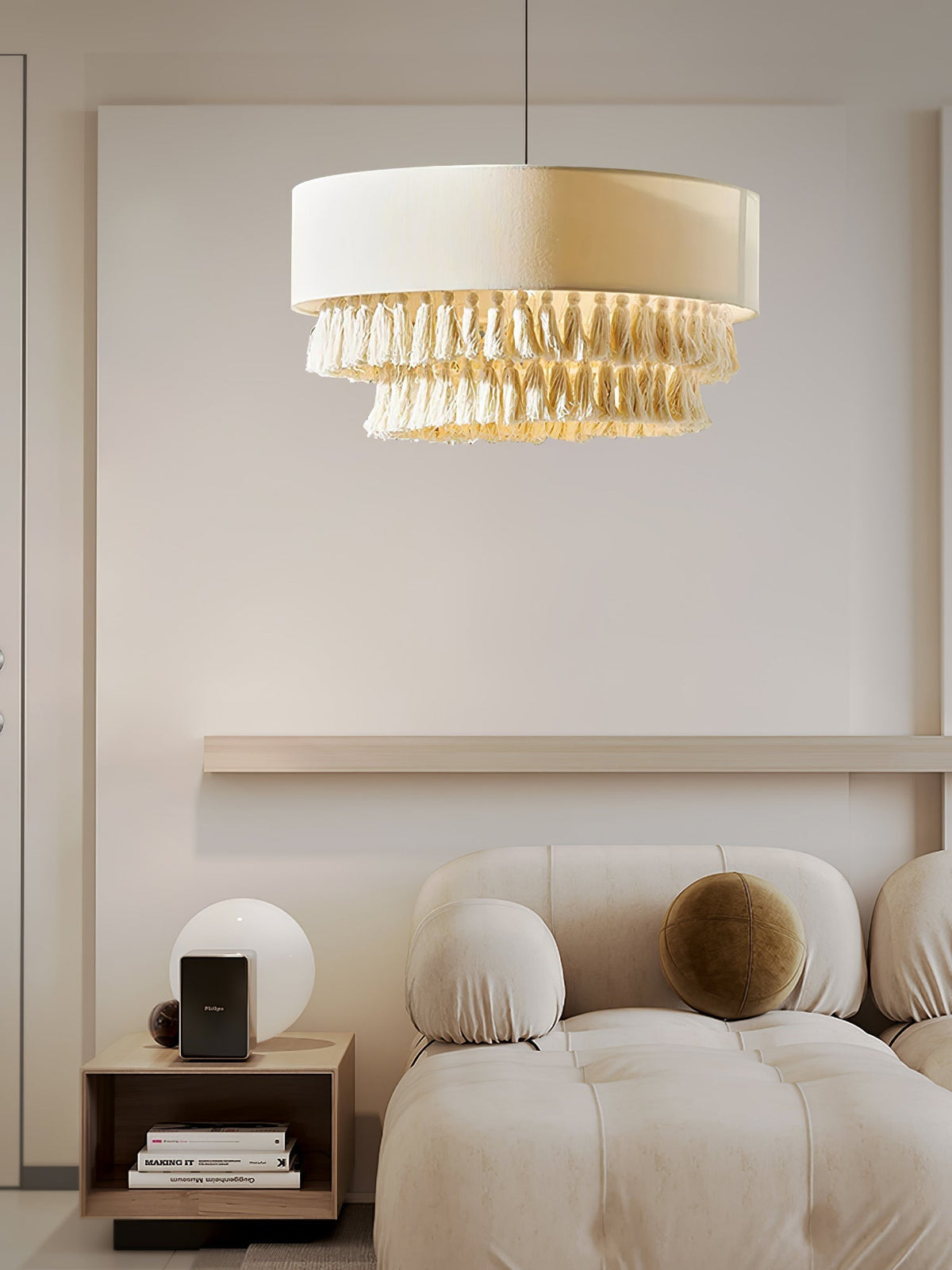 Cicaros Postmodern Luxury Fabric Pendant Lamp