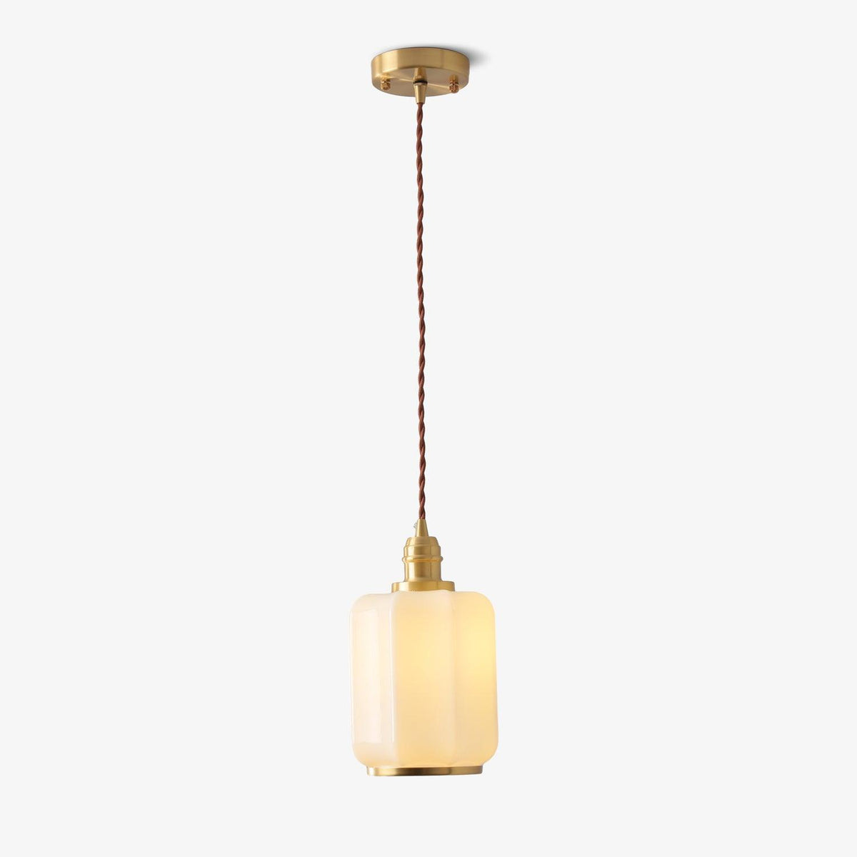 Lume Brass Vintage Pendant Light