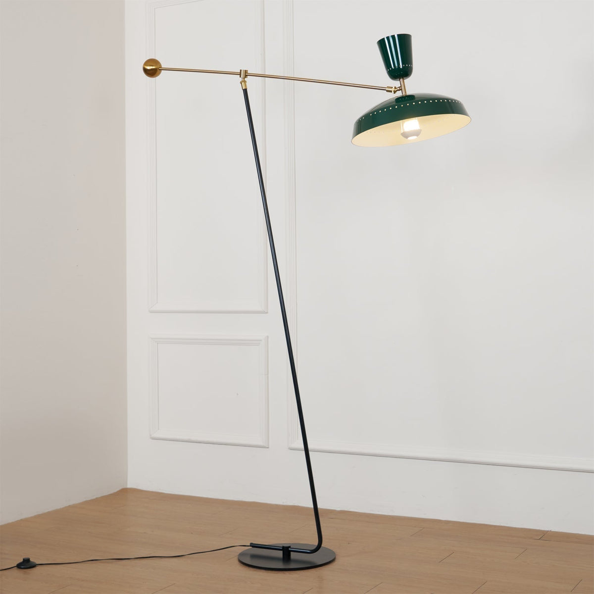 Celeste Minimalism Brass Floor Lamp