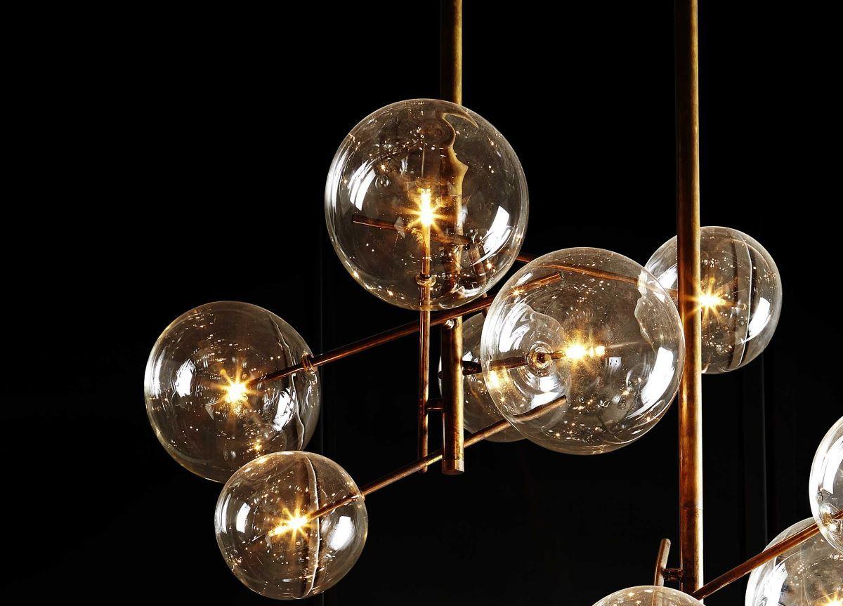 Aveno Chandelier LED Clear Crystal