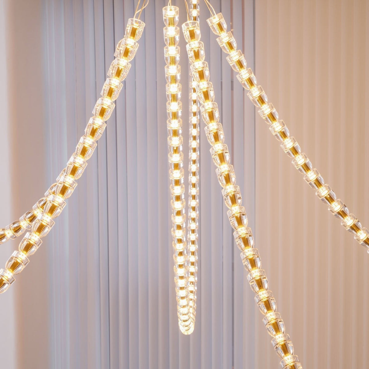 Nexus Gold  Crystal Chandelier