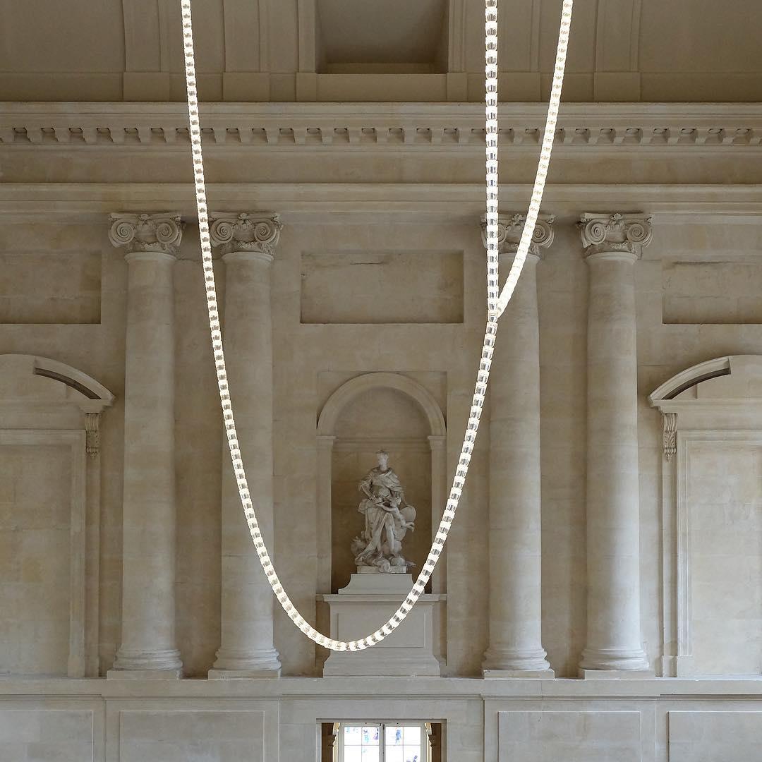 Nexus  Chrome   Crystal Chandelier