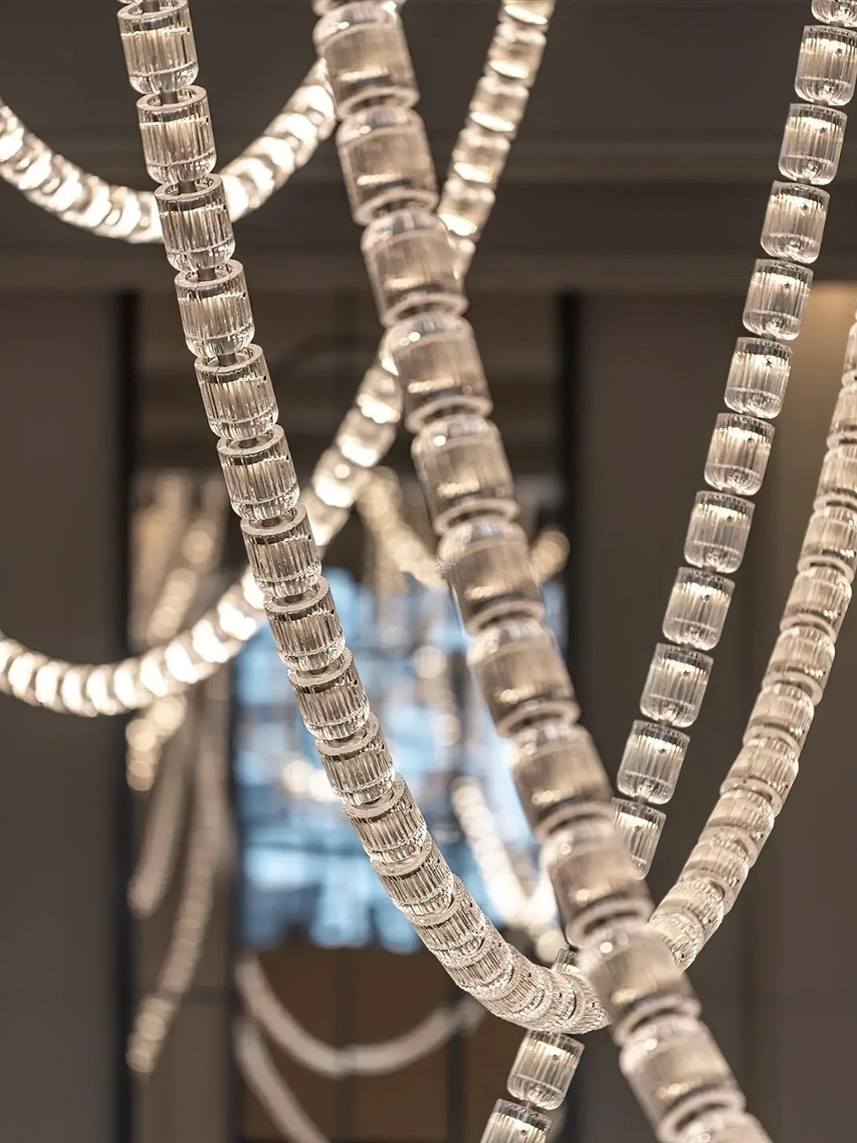Cavenira Art Deco Crystal Chandelier