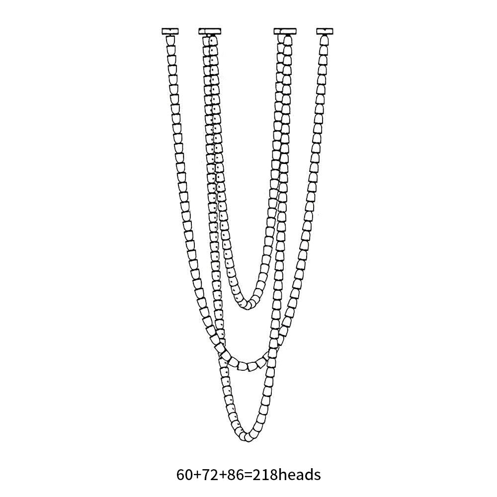 Nexus  Chrome   Crystal Chandelier