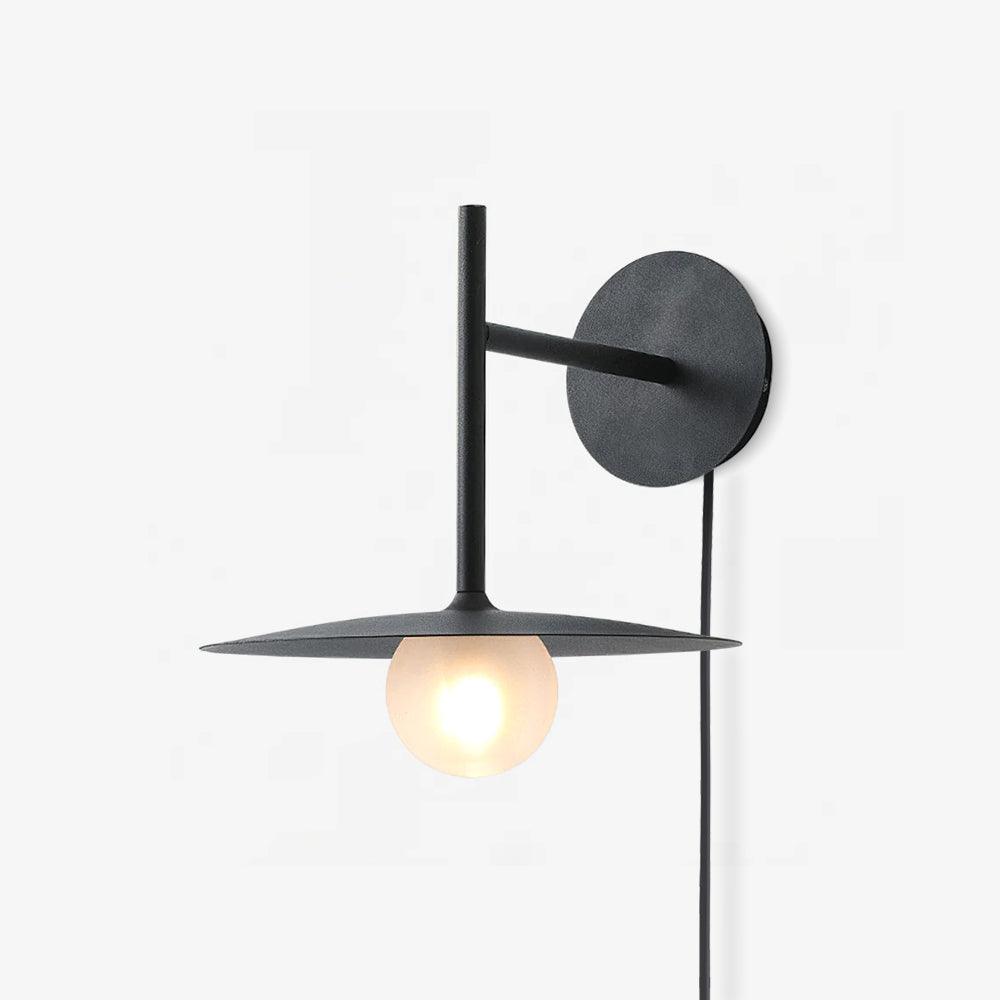 Orsilus Vintage Industrial Plug-In Wall Lamp