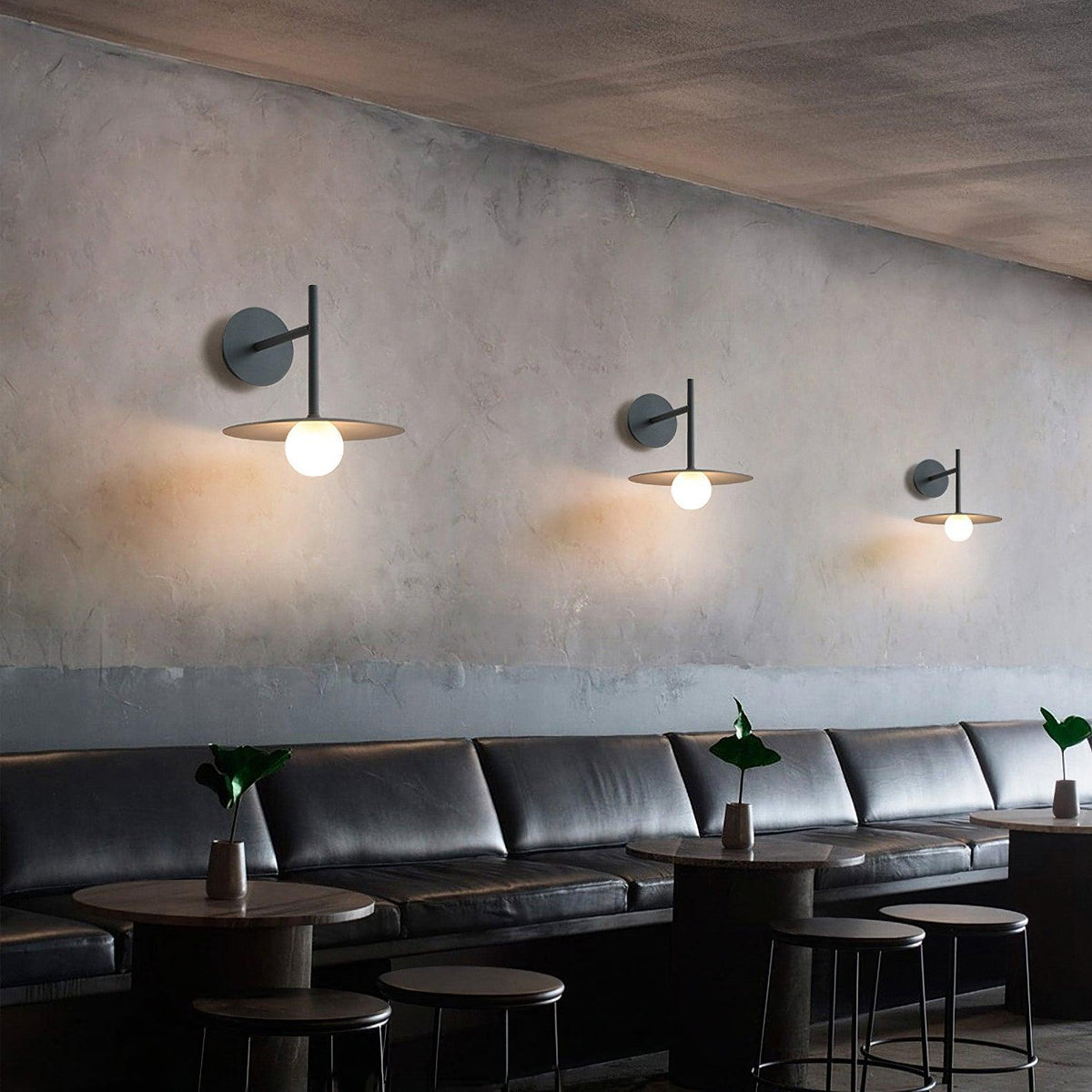 Orsilus Vintage Industrial Plug-In Wall Lamp