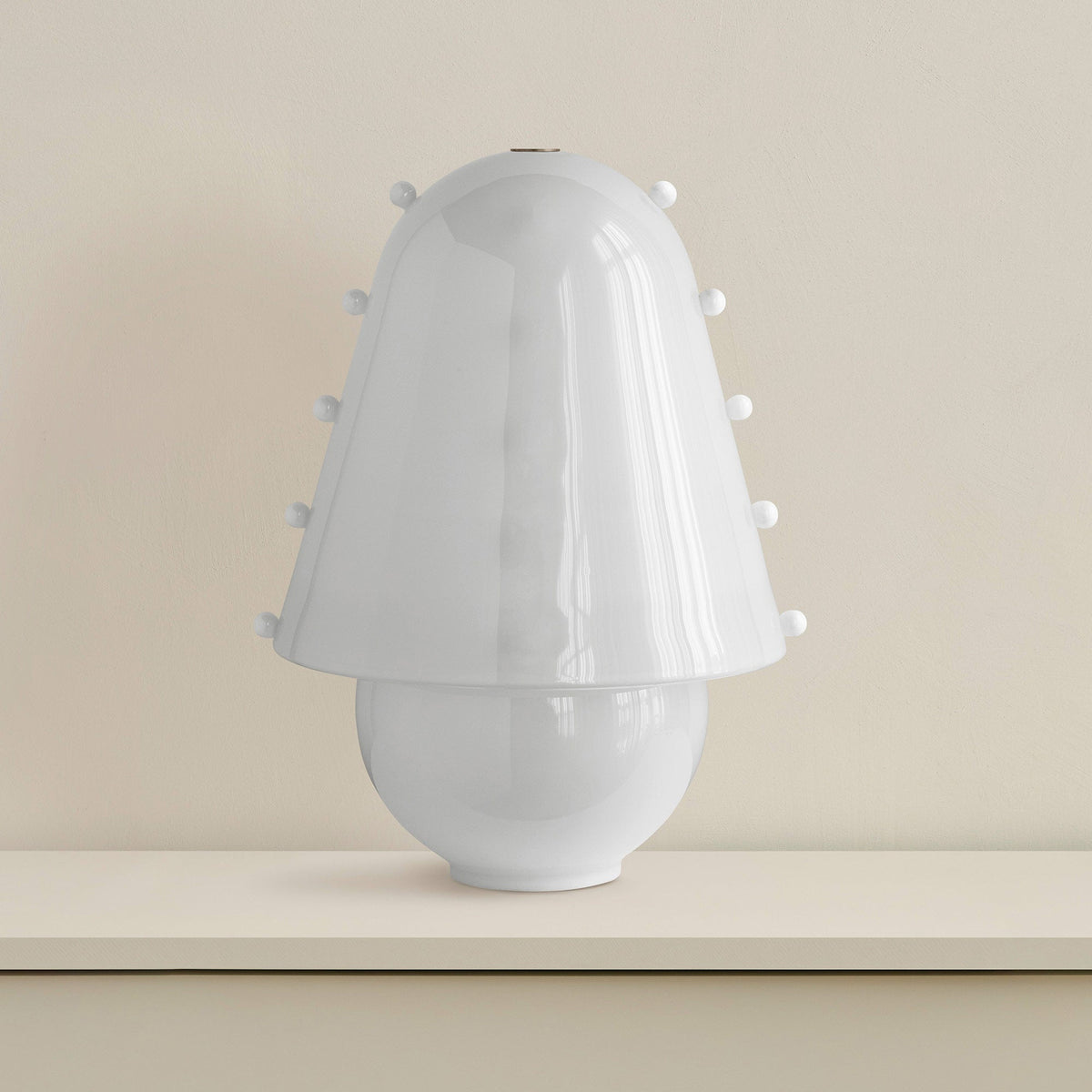Enzo Contemporary Glass Table Lamp