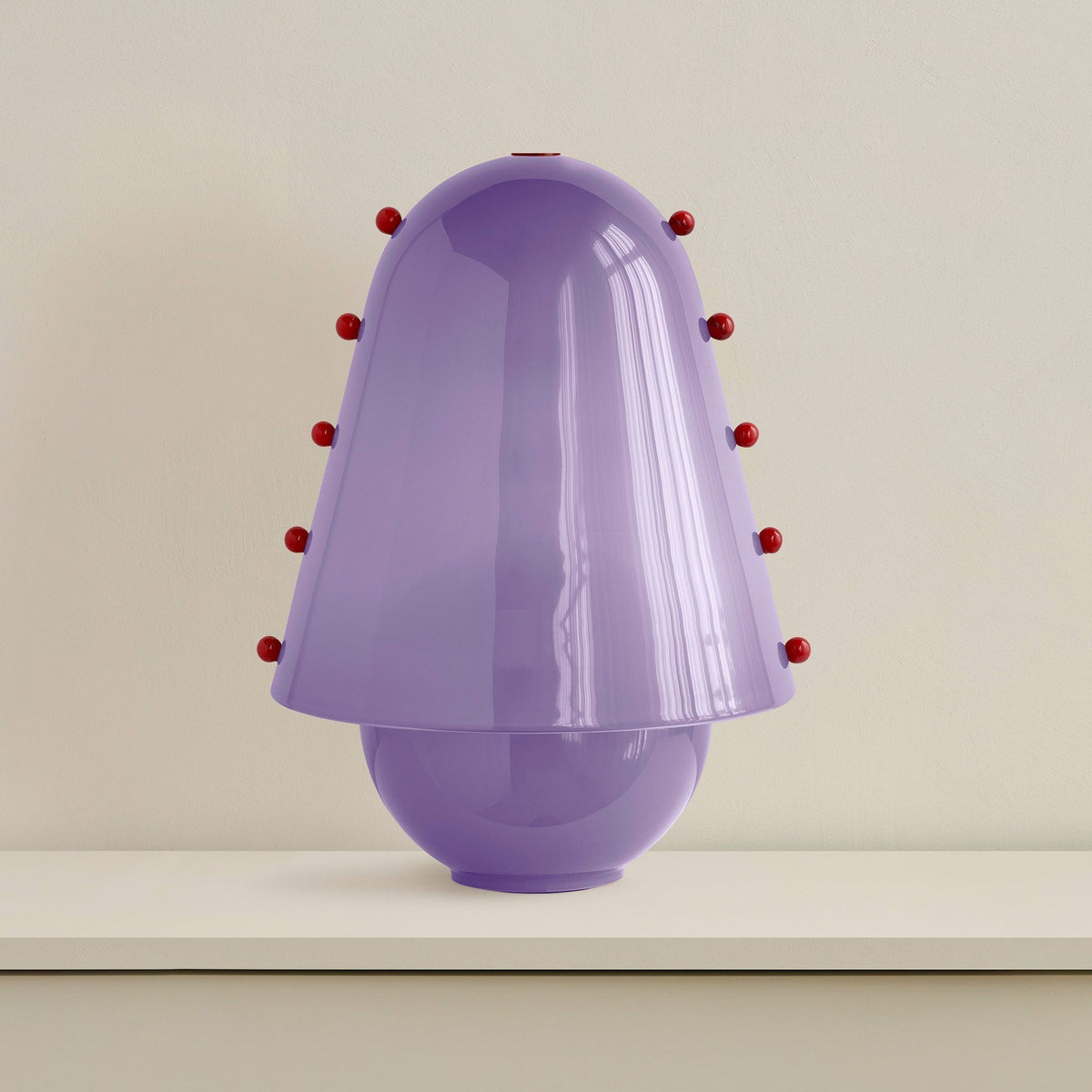 Enzo Contemporary Glass Table Lamp