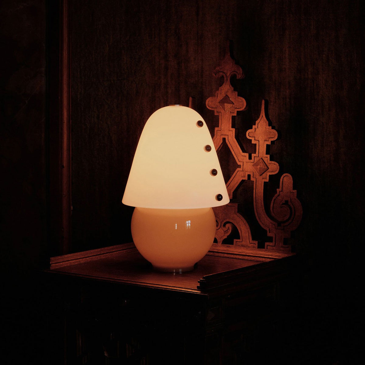 Enzo Contemporary Glass Table Lamp