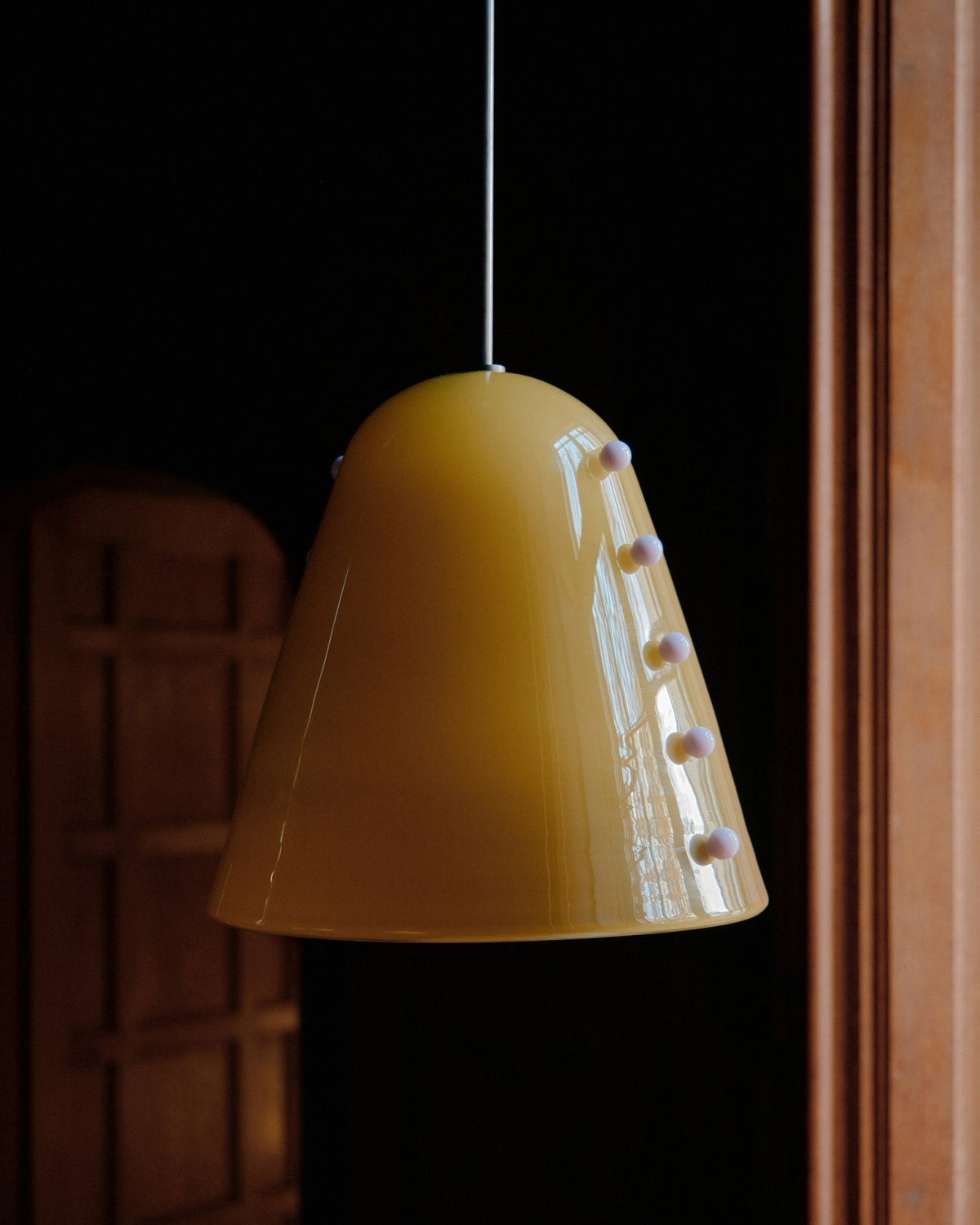Lola Contemporary Glass Pendant Lamp
