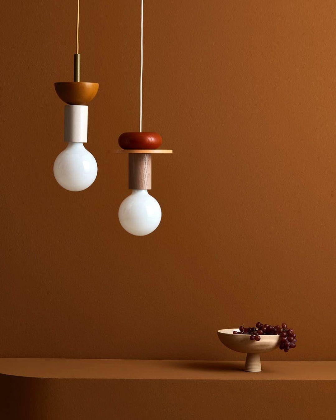 Gram Modern Wood Pendant Light