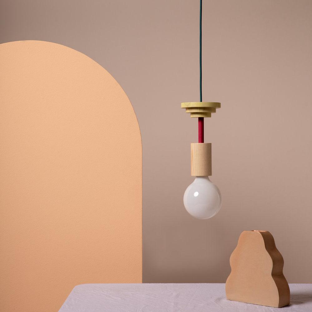 Gram Modern Wood Pendant Light