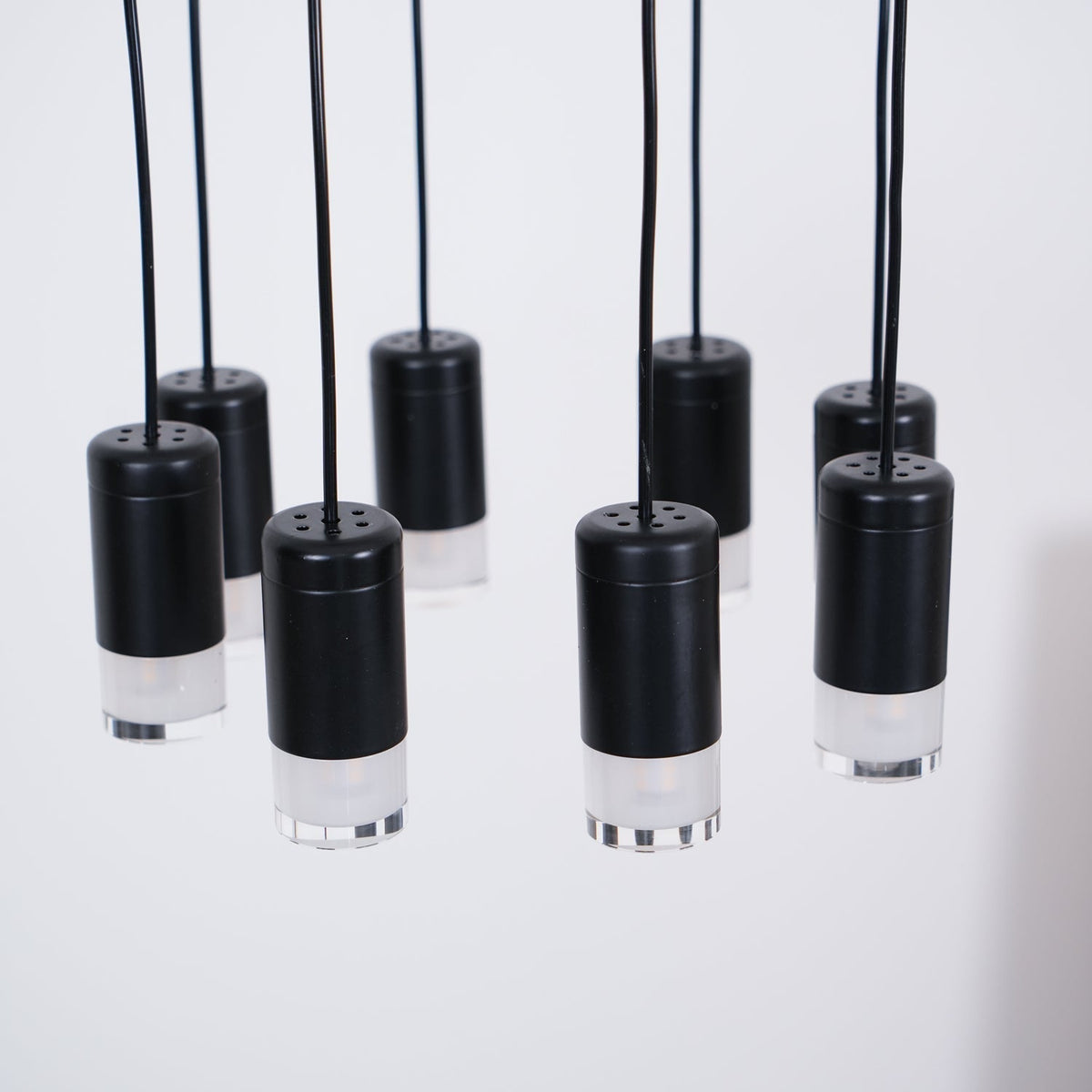 Elaalora Pendant Lamp Geometric Wire Black LED