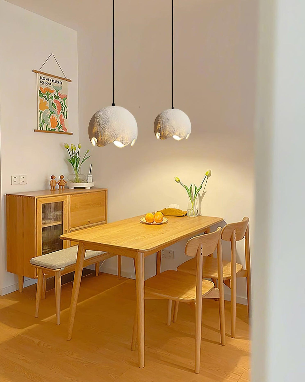 Patrick Wabi-Sabi Resin Pendant Light