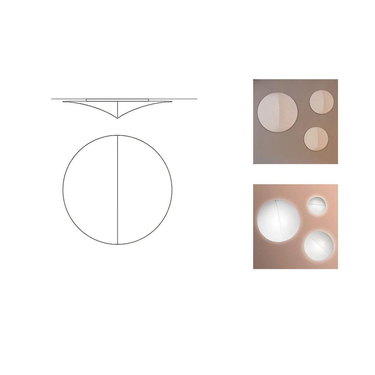 Linivelia Minimalist Fabric Wall lamp