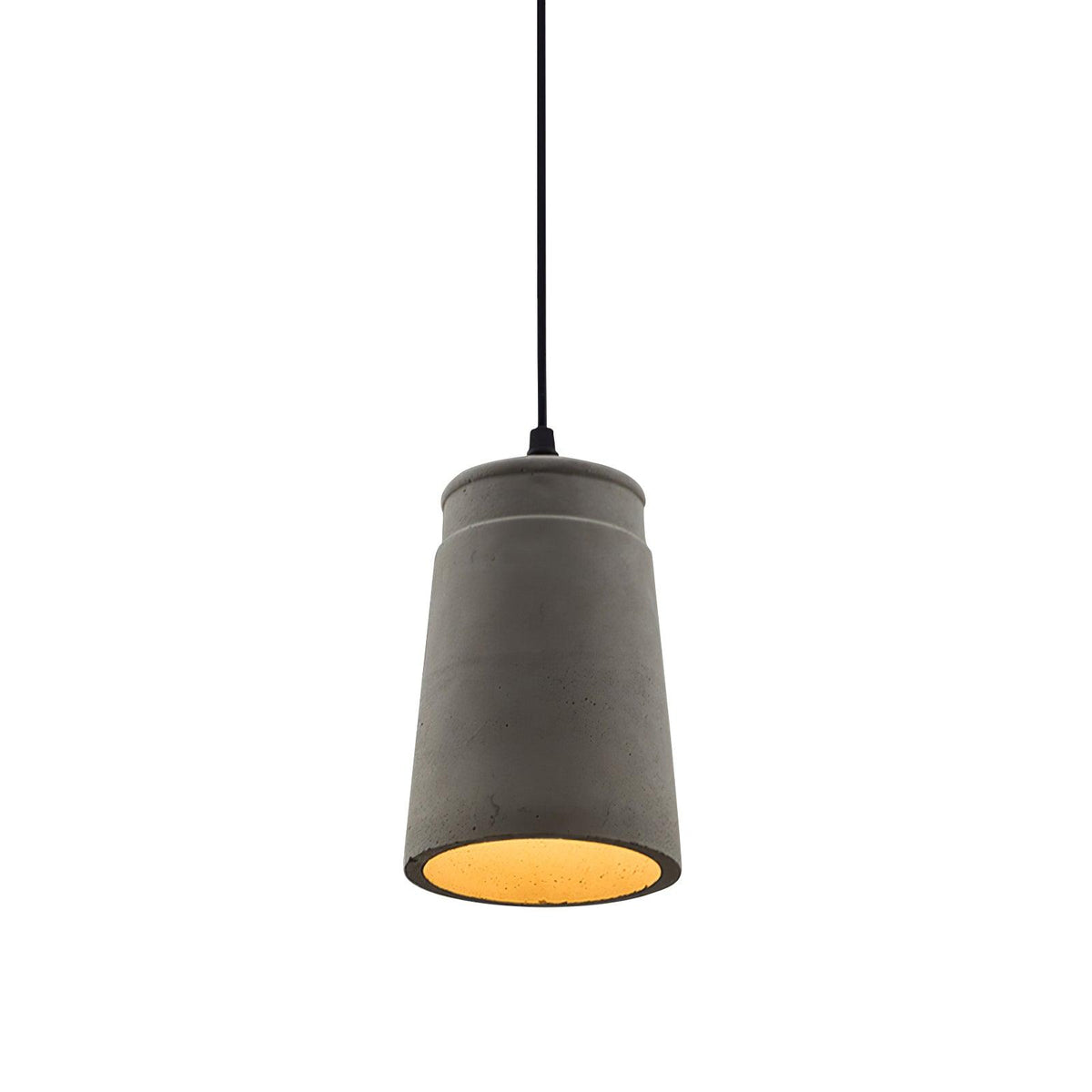 Geo Industrial Cement Pendant Light