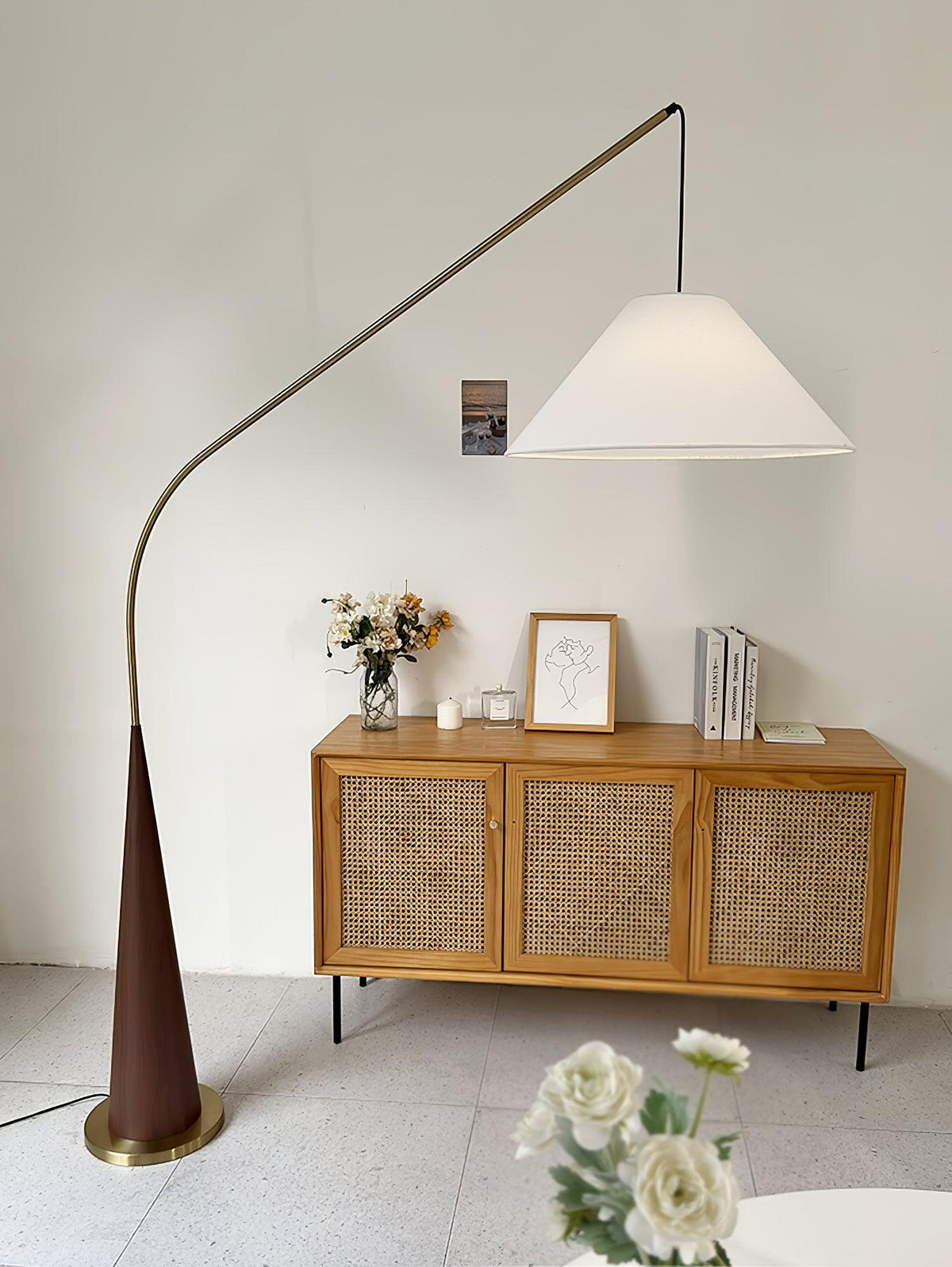 Solense Fabric Floor Lamp