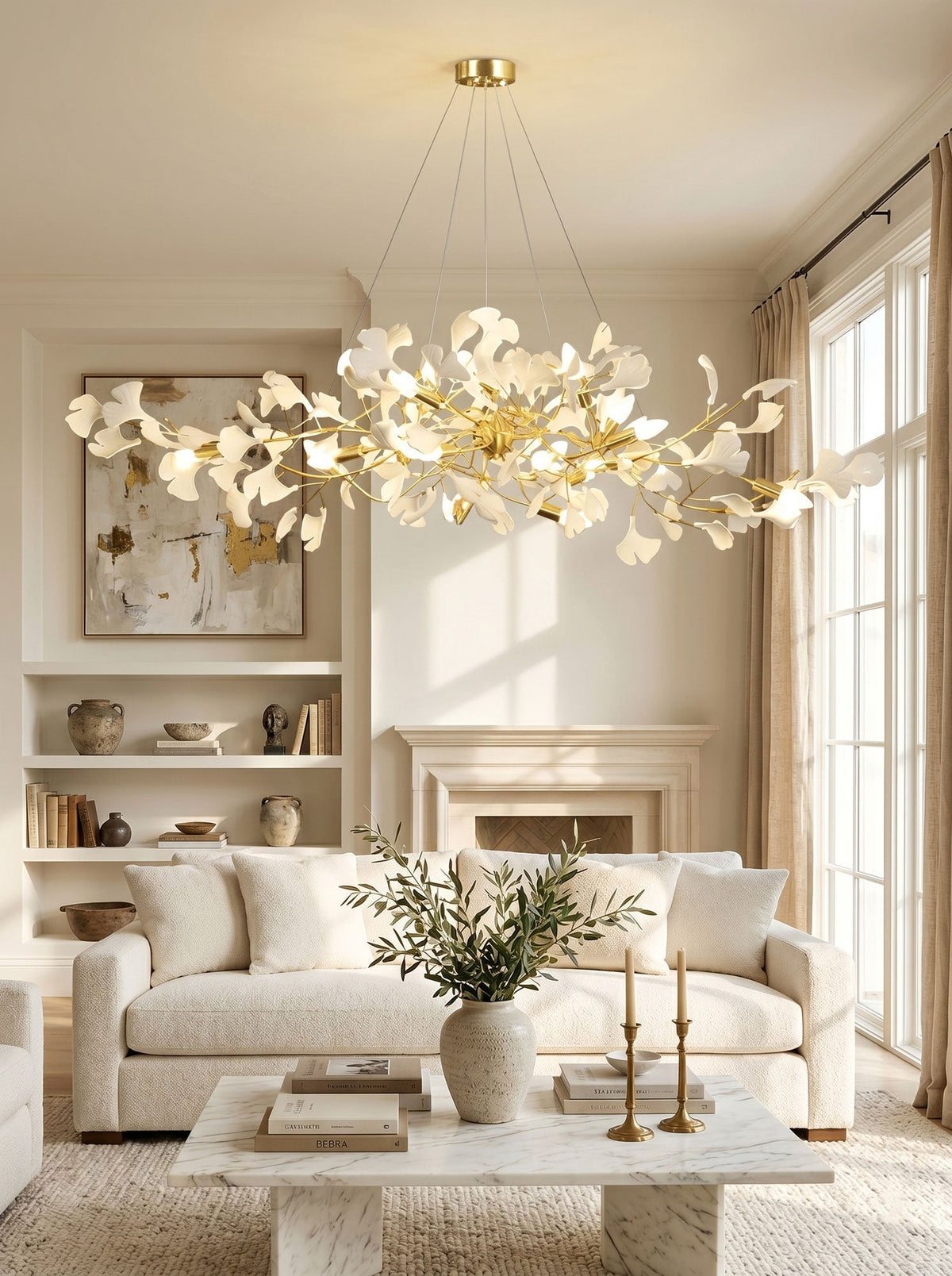 Welo Gingko Bough Chandelier