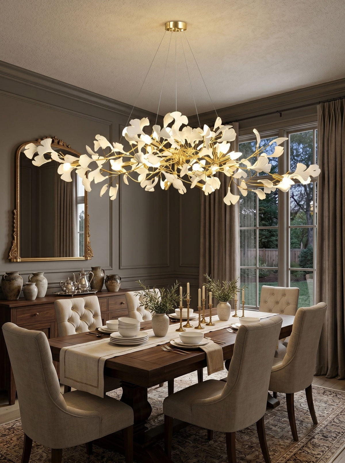 Welo Gingko Bough Chandelier
