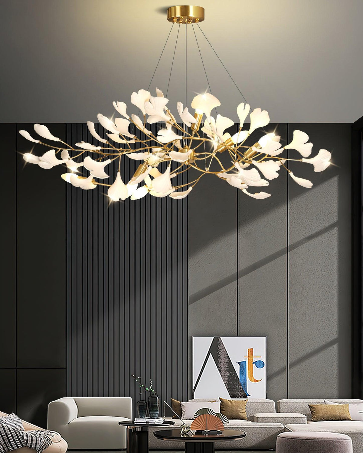 Welo Gingko Bough Chandelier