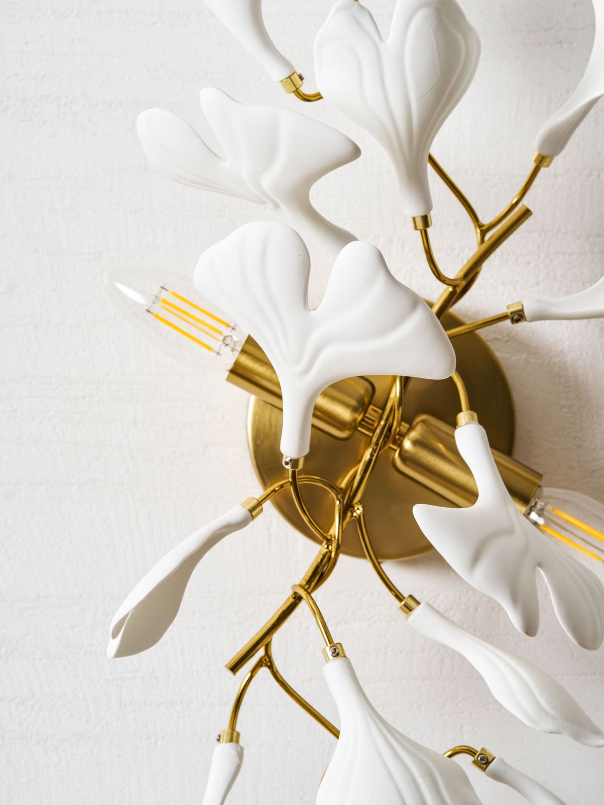 Higus Gingko Flowers Indoor Wall Light