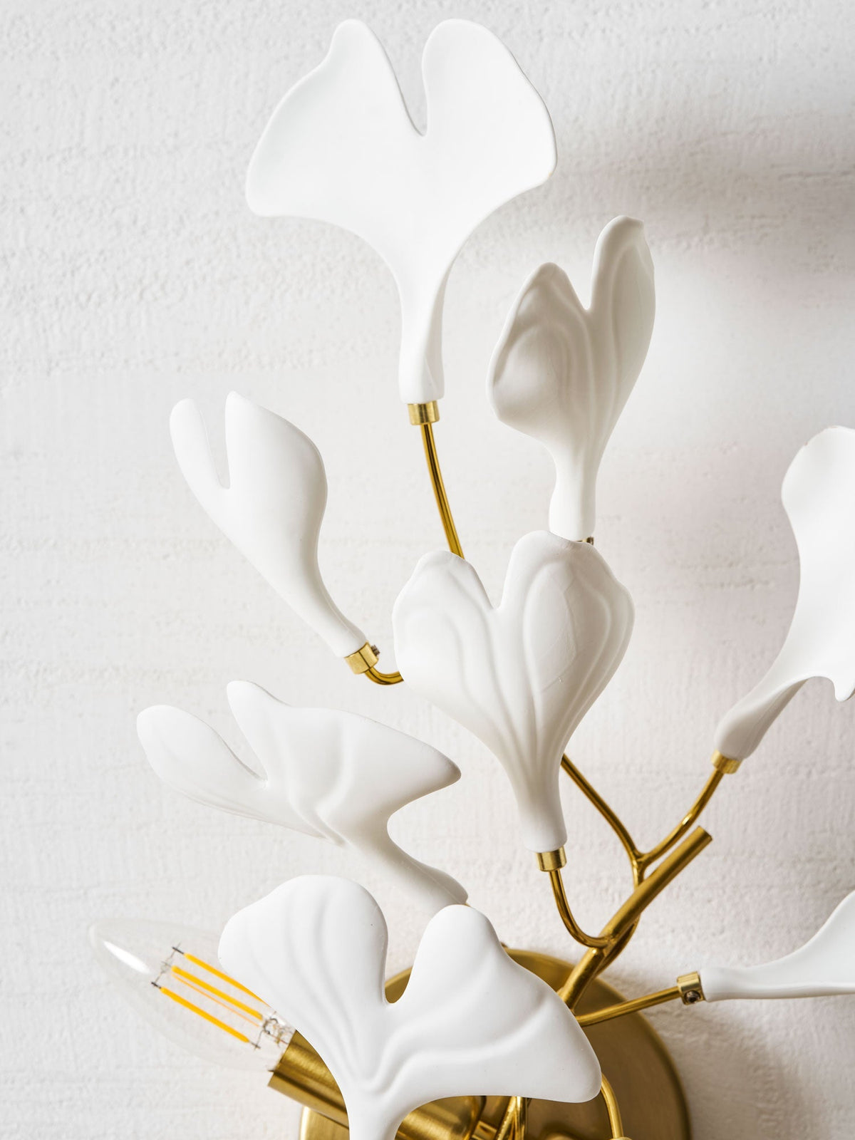 Higus Gingko Flowers Indoor Wall Light