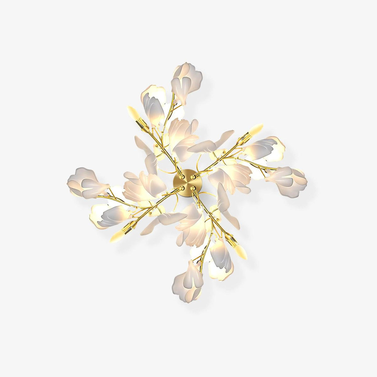 Higus Gingko Flowers Indoor Wall Light
