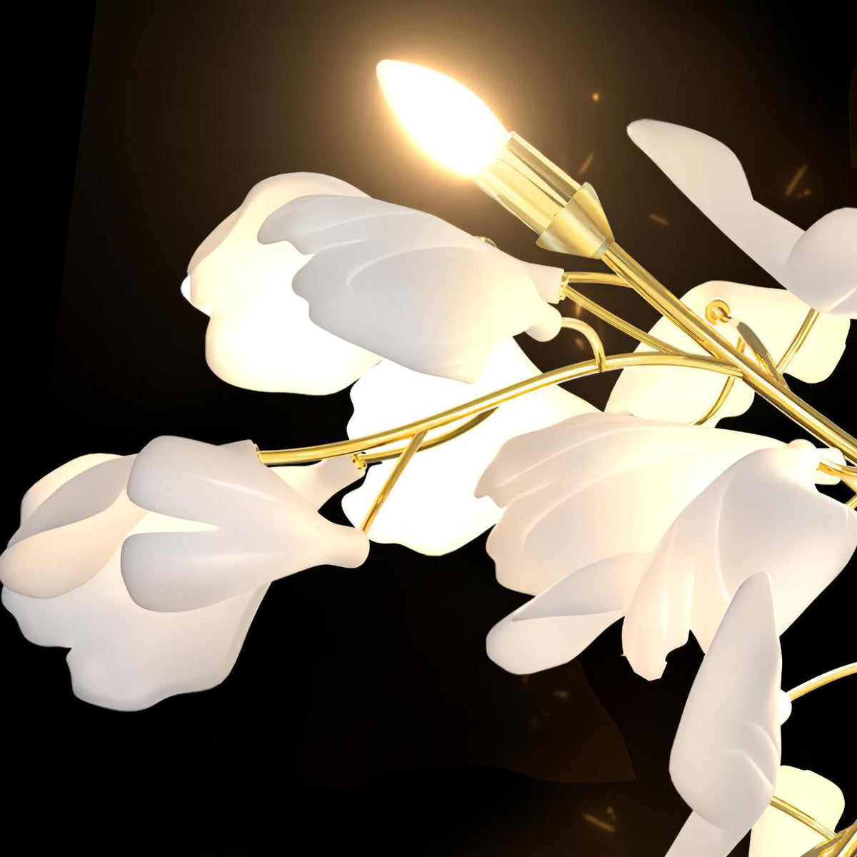 Higus Gingko Flowers Indoor Wall Light