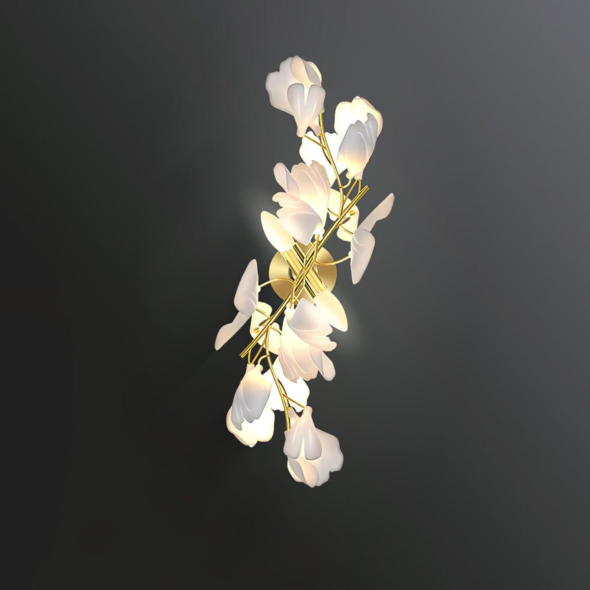 Higus Gingko Flowers Indoor Wall Light