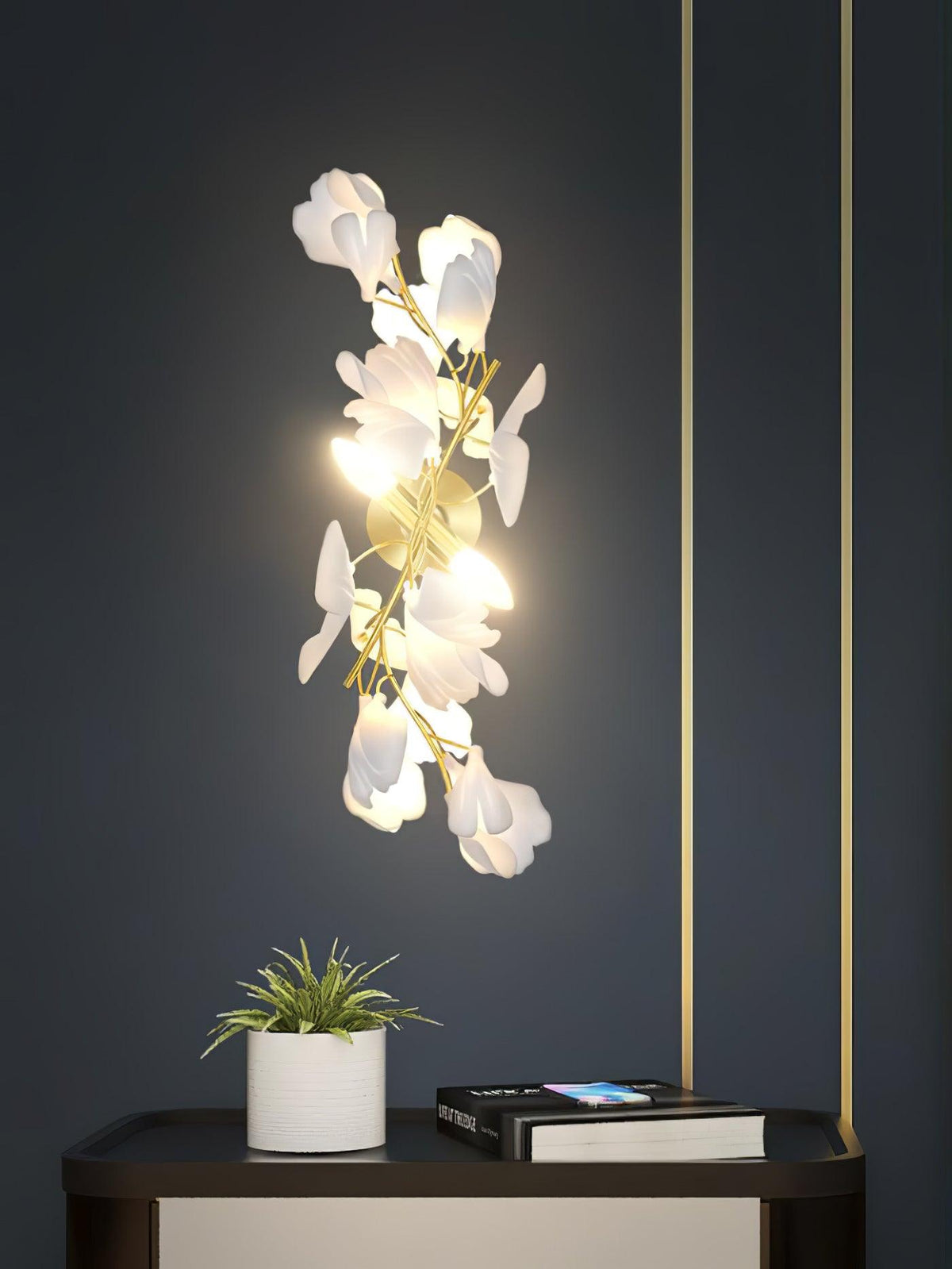 Higus Gingko Flowers Indoor Wall Light