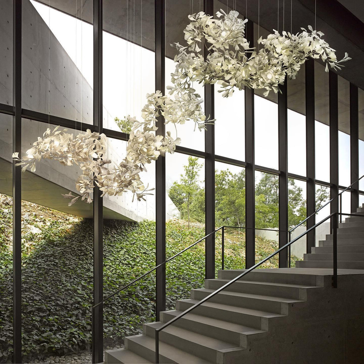 Eurzoris Gingko Leaf Chandelier