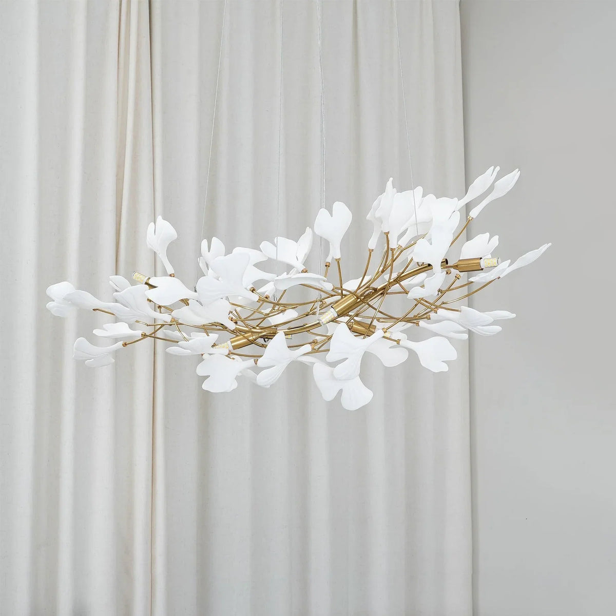Olivia  Luxury  Chandelier Ceramics Living Room  U Arc Shape