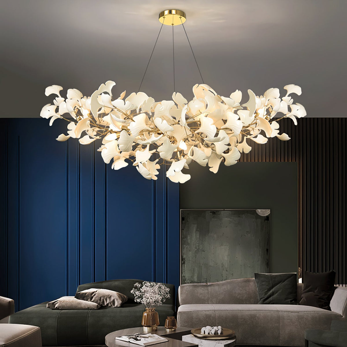 Voena Bloom Gingko Chandelier
