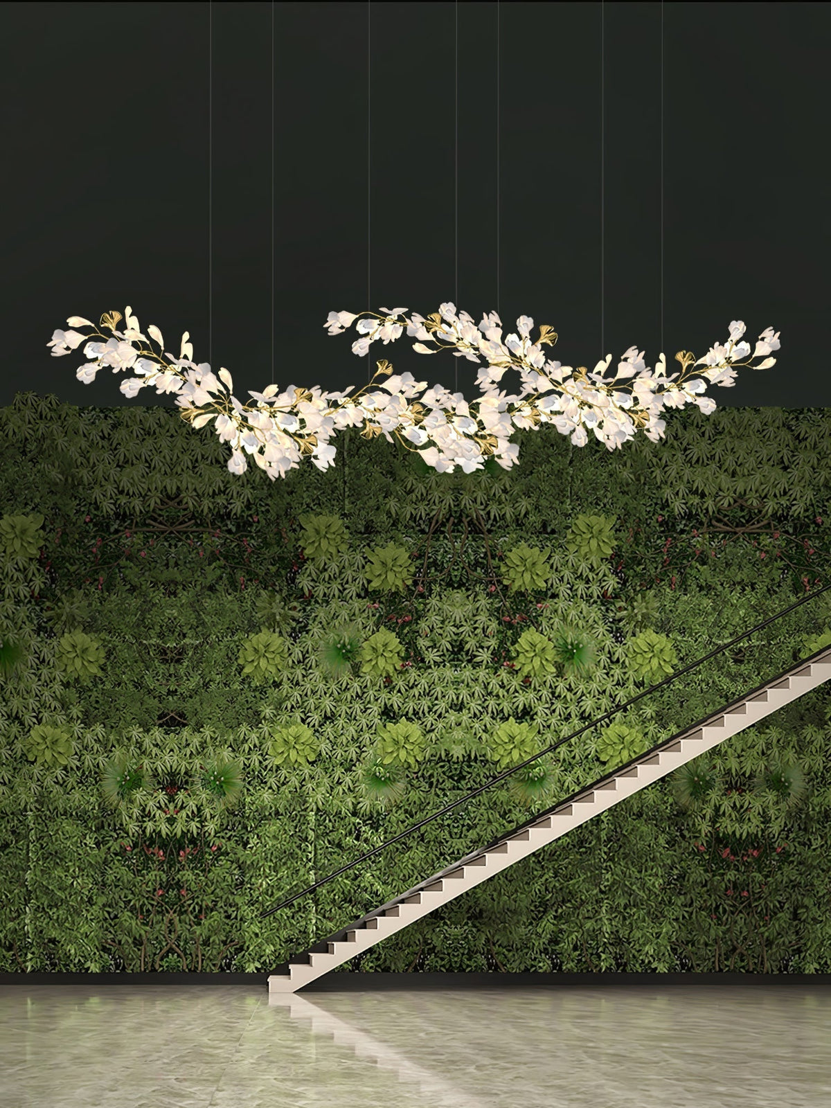 Calaena Gingko Chandelier