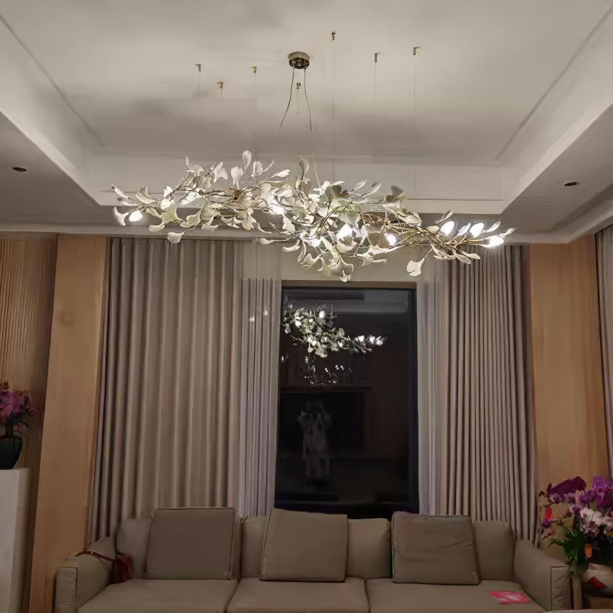 Voena Bloom Gingko Chandelier