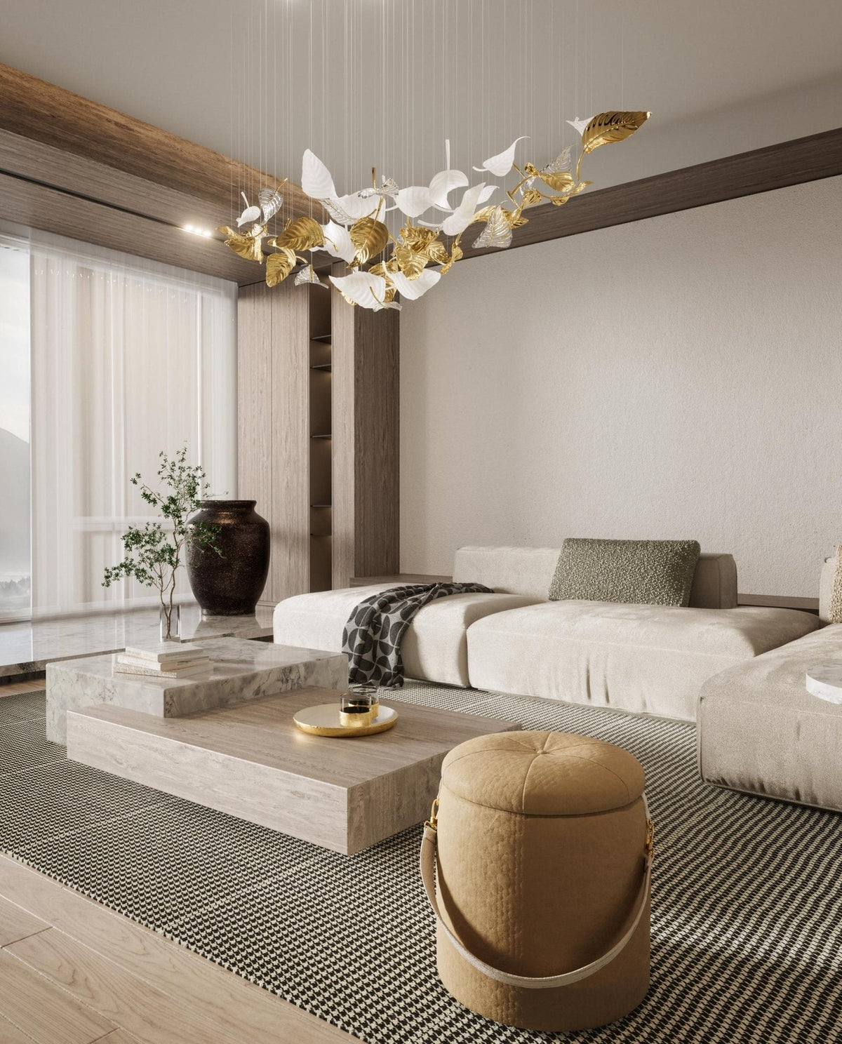 Ornorel Luxurious Glass Pendant Light