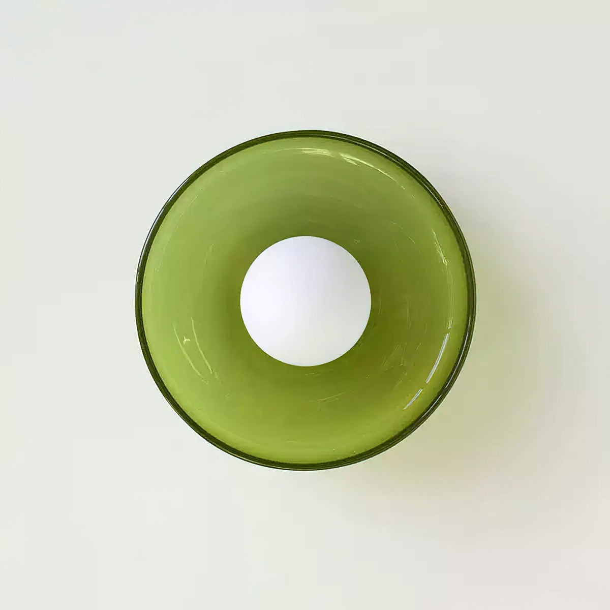 Diroxen Ceiling Lamp Orange Ring Playful Sculptural