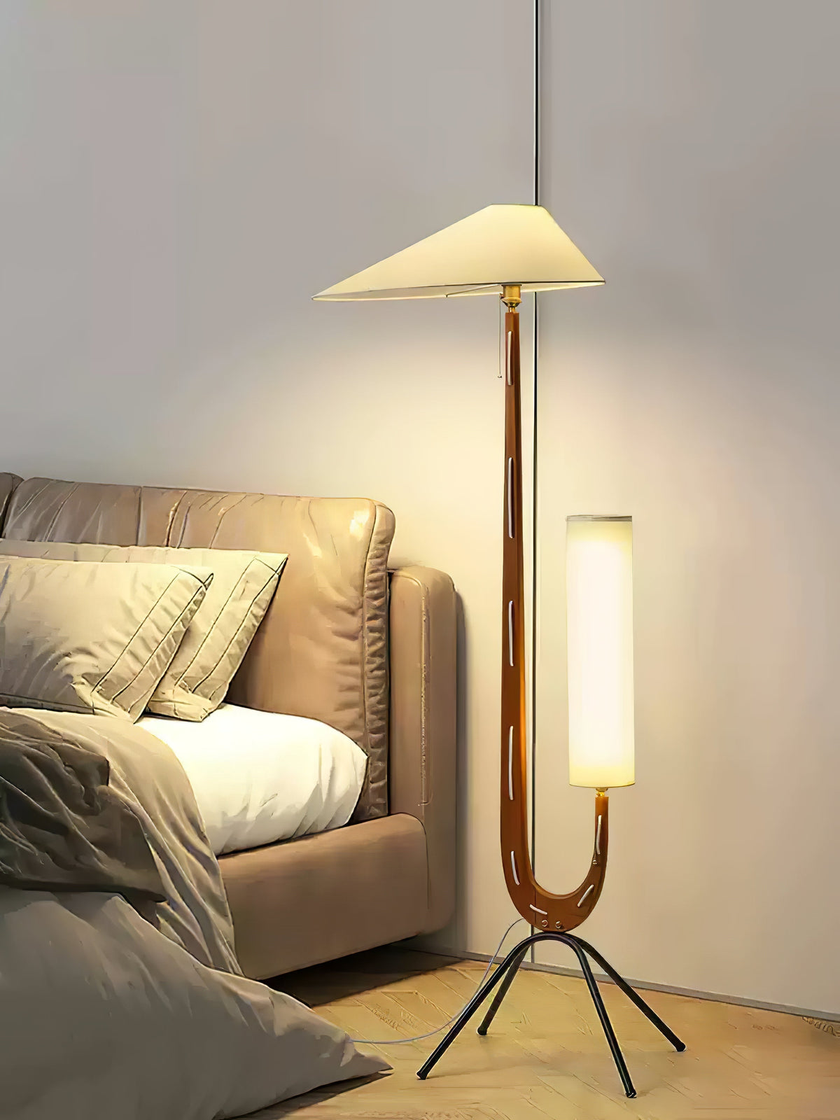 Novael Fabric Scandinavian Floor Lamp