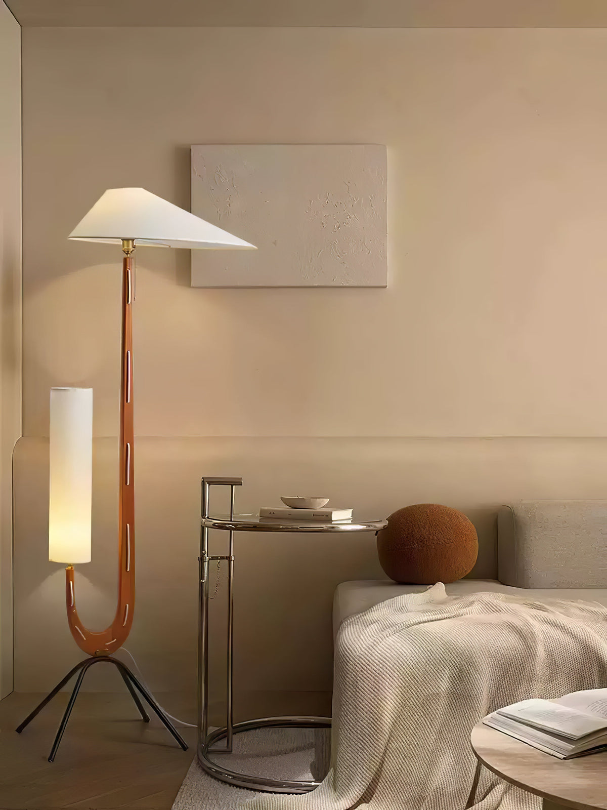Novael Fabric Scandinavian Floor Lamp
