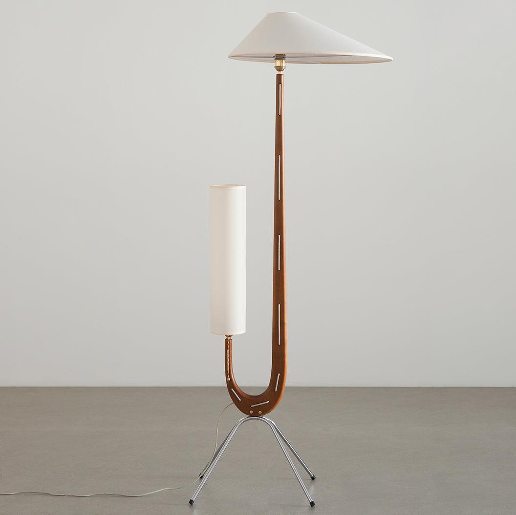 Novael Fabric Scandinavian Floor Lamp