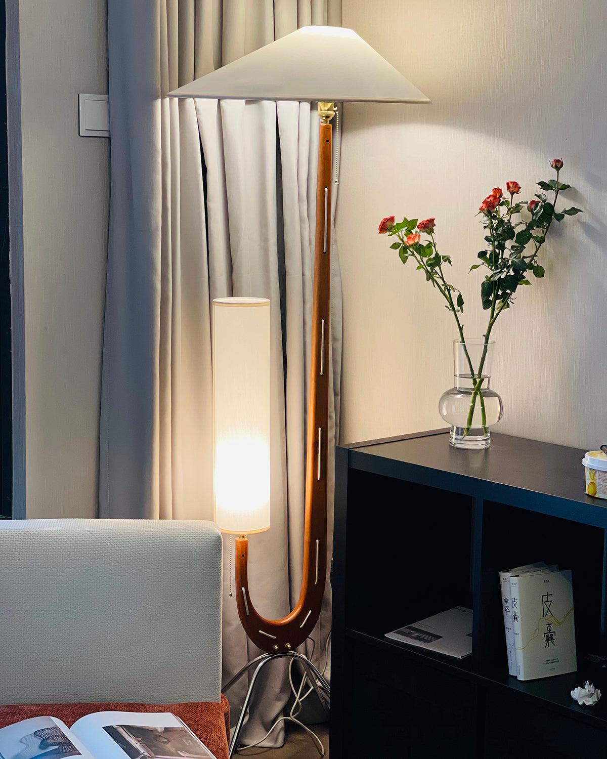 Novael Fabric Scandinavian Floor Lamp