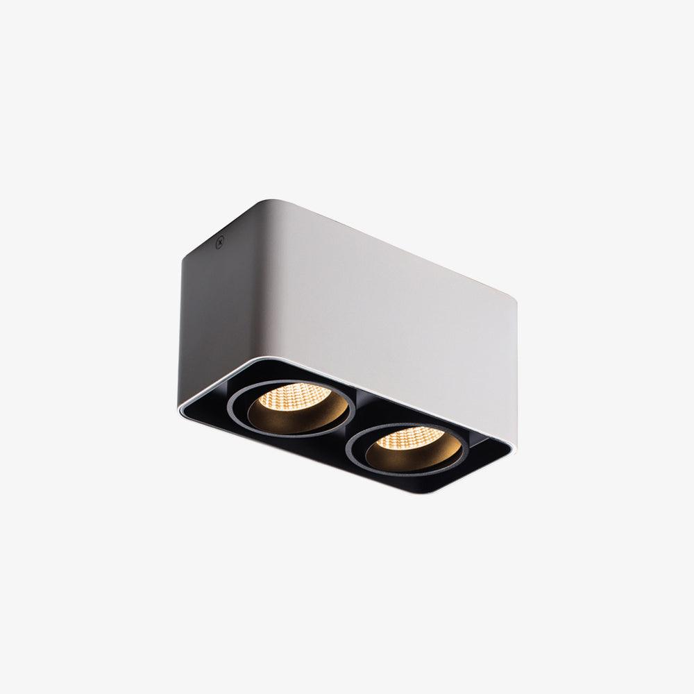 Thea Spotlight Surface Mount Twin LED Angular Minimalist