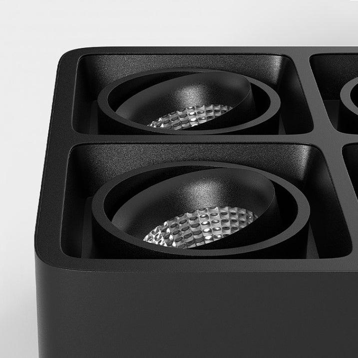 Thea Spotlight Surface Mount Twin LED Angular Minimalist