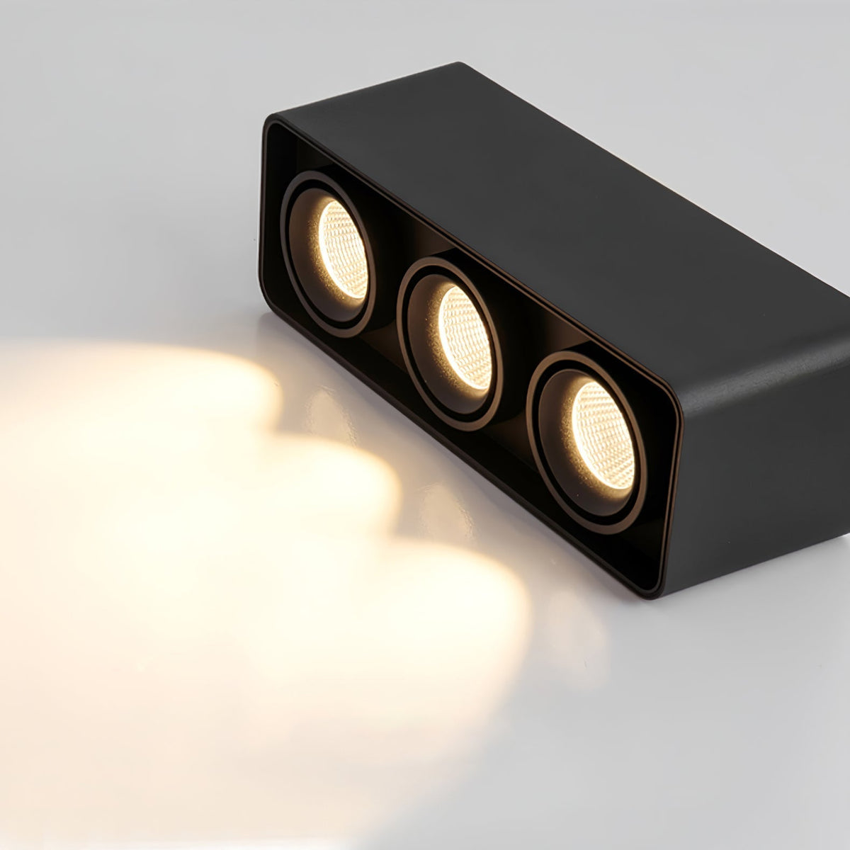 Thea Spotlight Surface Mount Twin LED Angular Minimalist