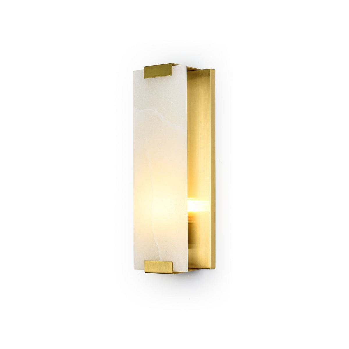 Arrina Rectangular Alabaster Wall Light