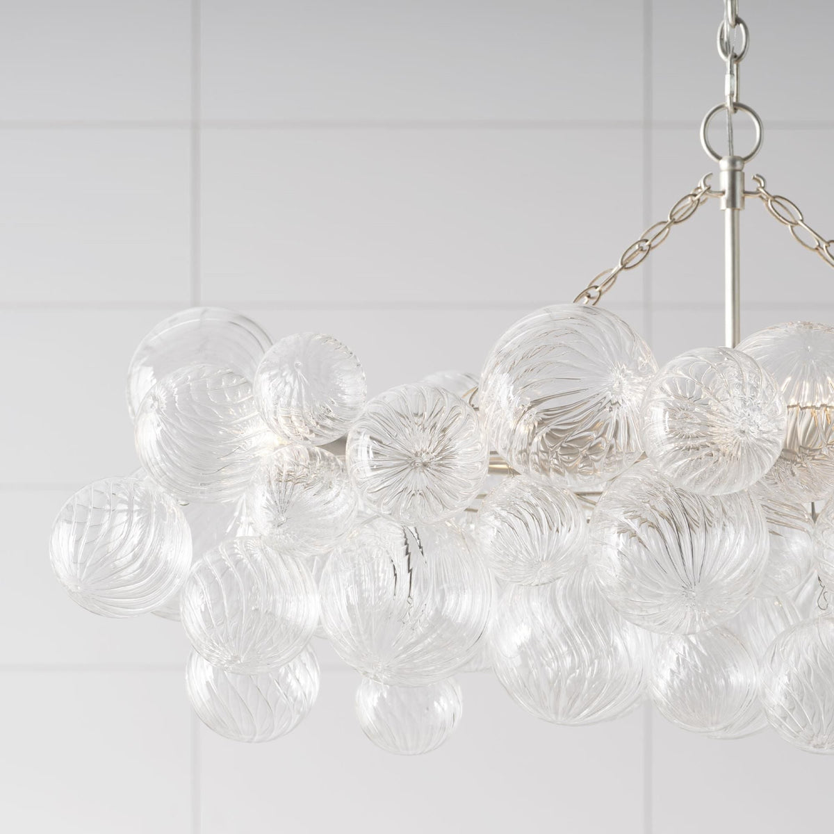 Aurora Chandelier Glass Ball Bubble Modern