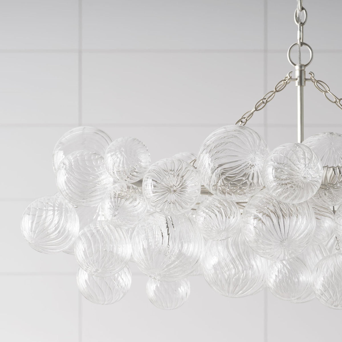 Aurora Chandelier Glass Ball Bubble Modern