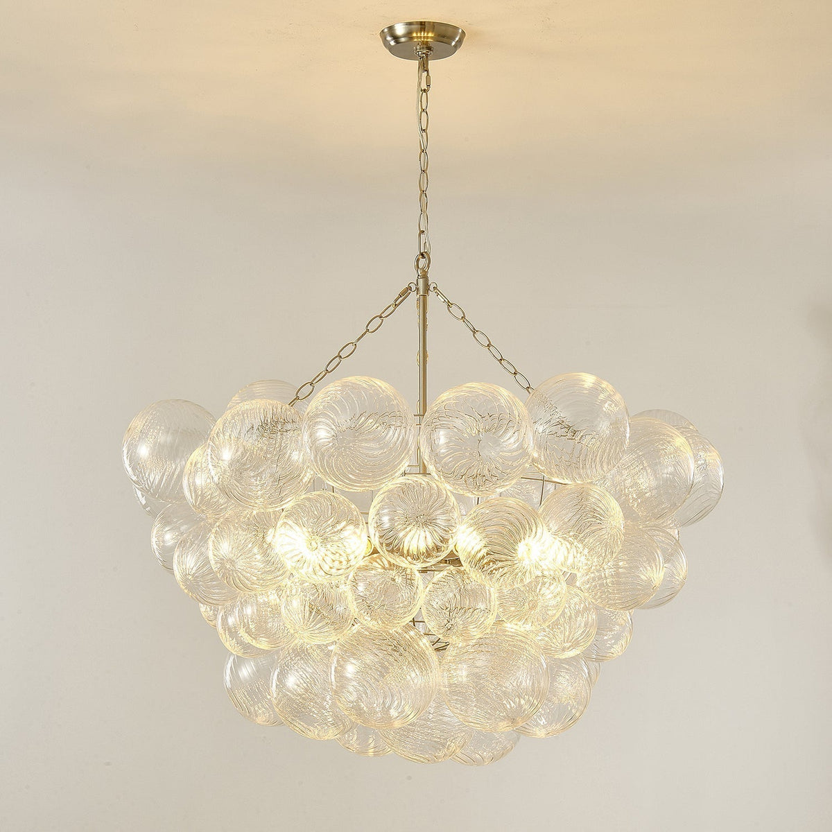 Aurora Chandelier Glass Ball Bubble Modern