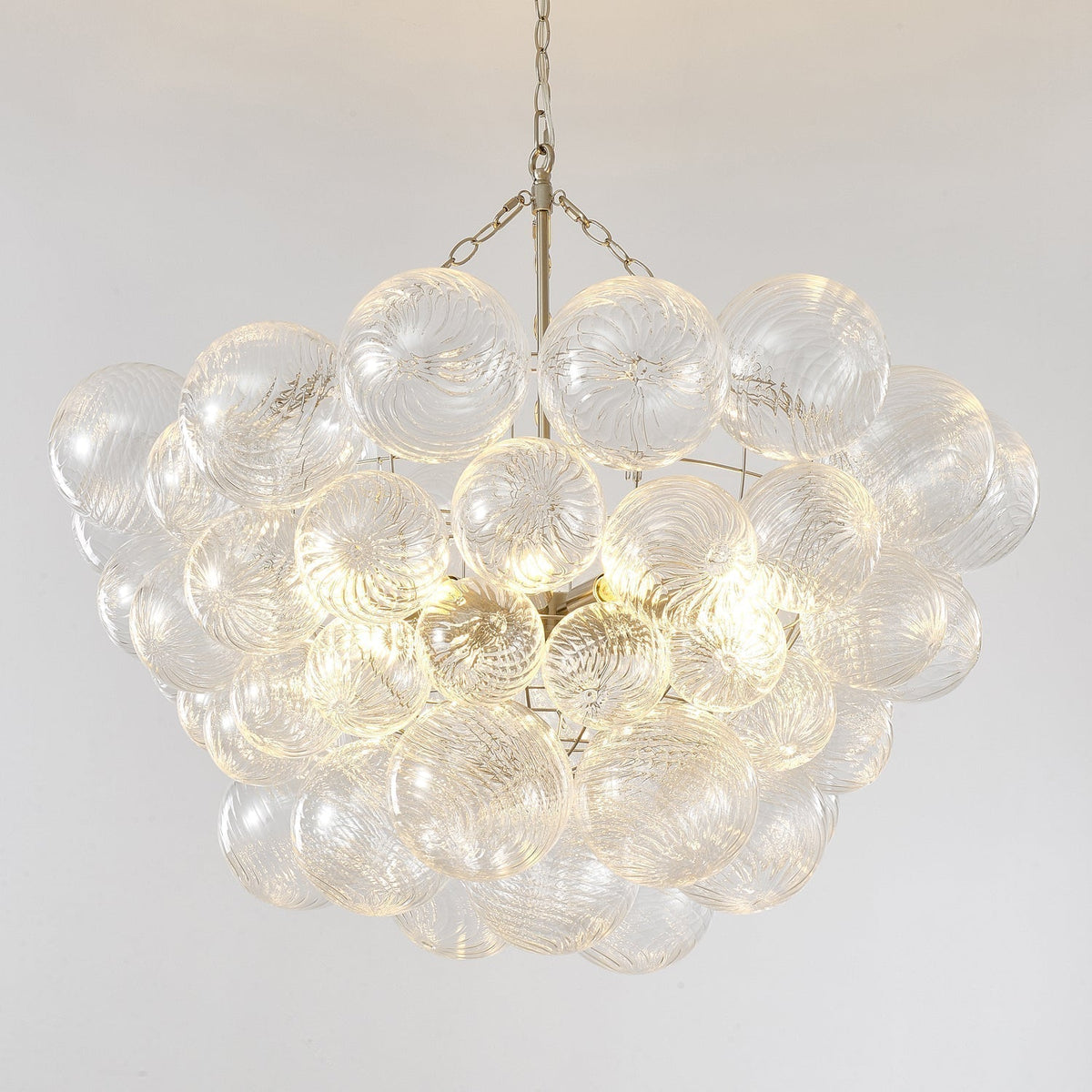 Aurora Chandelier Glass Ball Bubble Modern