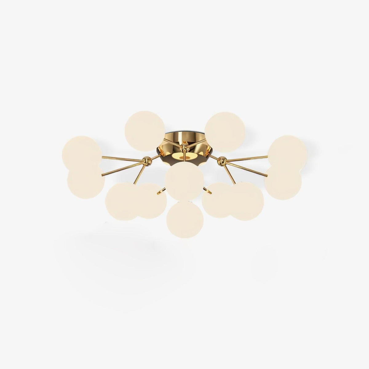 Veloel Luxury Glass Ceiling Lamp